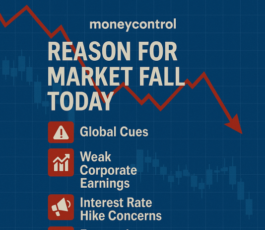 Key Reasons Behind the Steep Fall in Indian Equities reason for market fall today moneycontrol